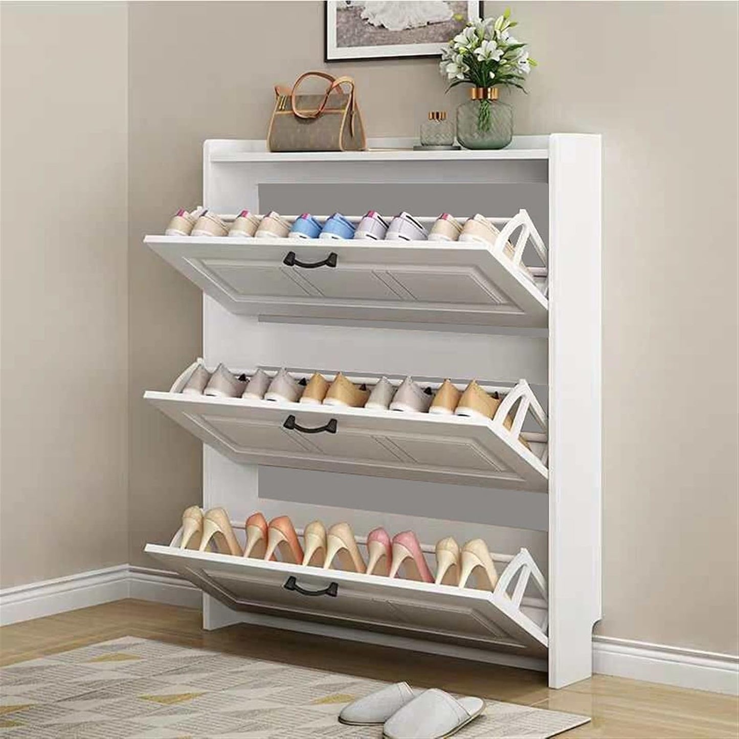 Lumen Armoire à chaussures encastrée