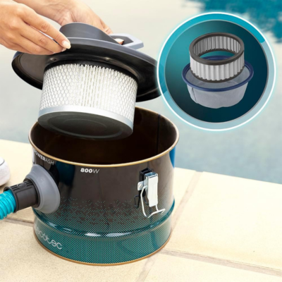 Aspirateur de Cendres Compact Haute Puissance pour Cheminée & Maison