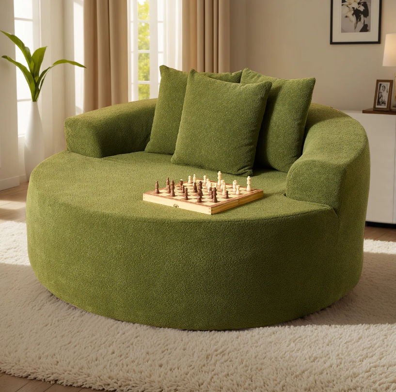 Lumen: Chaise ronde en mousse