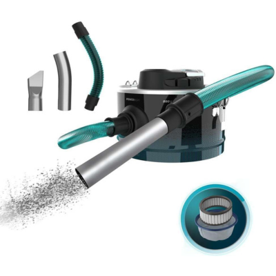 Aspirateur de Cendres Compact Haute Puissance pour Cheminée & Maison