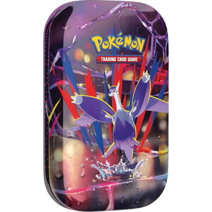 Coffret Mini Tin Collectible – Coffret Métal Premium avec Carte Surprise et Deux Boosters