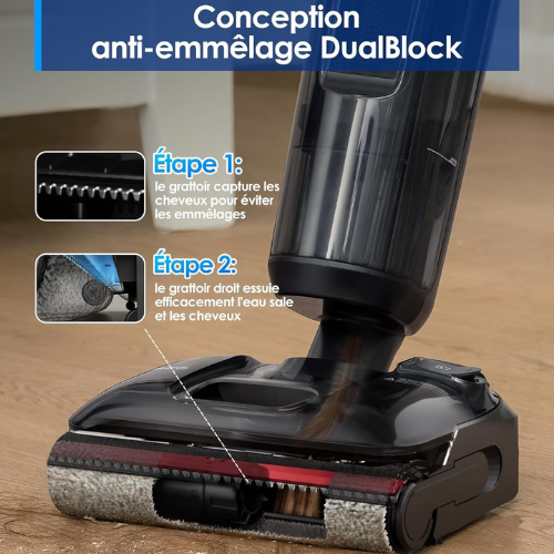 Aspirateur Laveur Ultra‑Polyvalent pour un Nettoyage Sans Effort