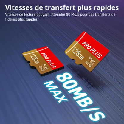 Pack de Cartes Mémoire Haute Vitesse – Ensemble Performance 128Go