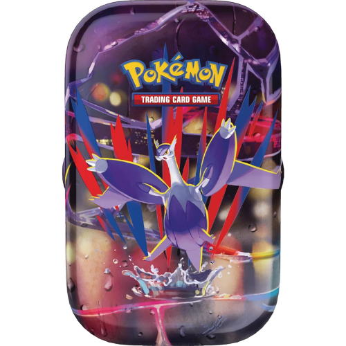 Coffret Mini Tin Collectible – Coffret Métal Premium avec Carte Surprise et Deux Boosters