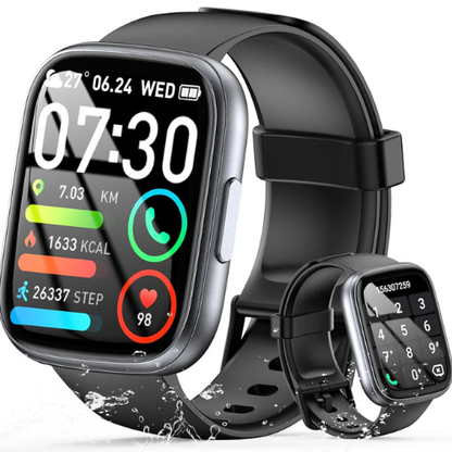 SmartWatch – Montre connectée multifonction avec appels Bluetooth et suivi santé