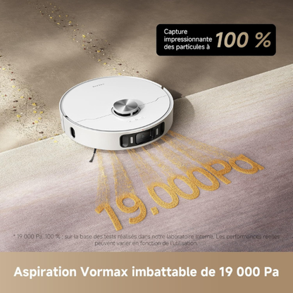 Robot Aspirateur & Laveur 19 000 Pa avec Station de Nettoyage Automatique
