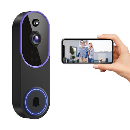 Caméra de sonnette vidéo sans fil 1080p
