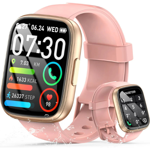 SmartWatch – Montre connectée multifonction avec appels Bluetooth et suivi santé