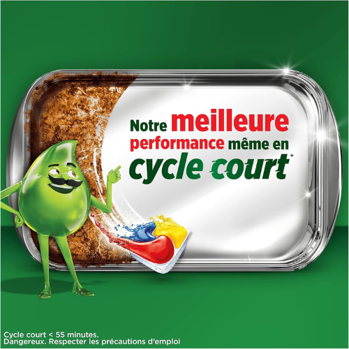 Capsules Vaisselle Tout‑en‑Un Puissantes – Fraîcheur Citron