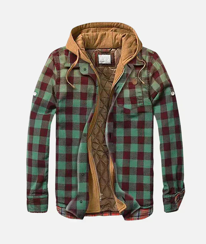 Savrani™ | Veste à carreaux patchwork