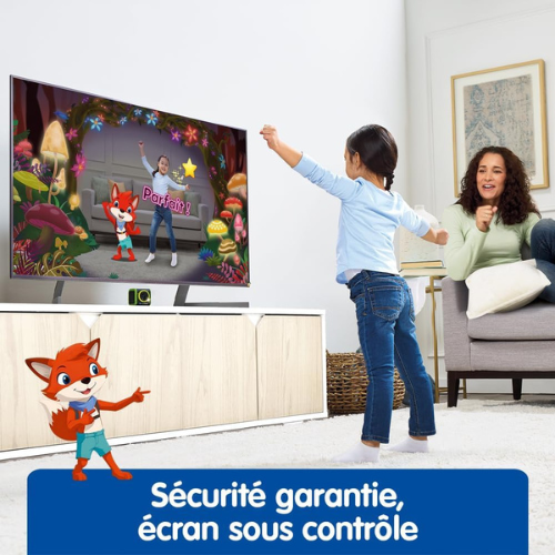 Console Éducative pour Enfants avec Jeux Interactifs en Mouvement