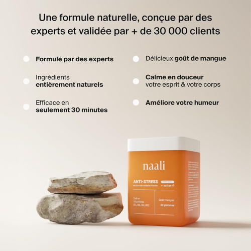 Gummies au Safran Anti‑Stress pour l’Équilibre Émotionnel & le Bien‑Être Quotidien