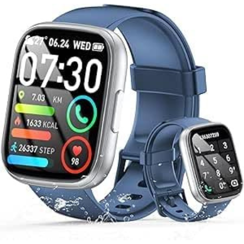 SmartWatch – Montre connectée multifonction avec appels Bluetooth et suivi santé