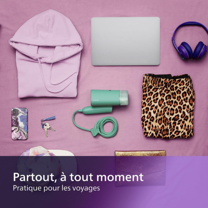 Défroisseur Compact à Main pour un Repassage Rapide et Facile