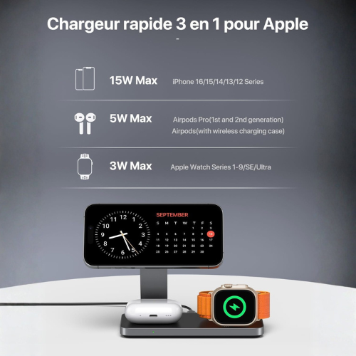 Station de Charge Multi‑Appareils pour un Quotidien Simplifié