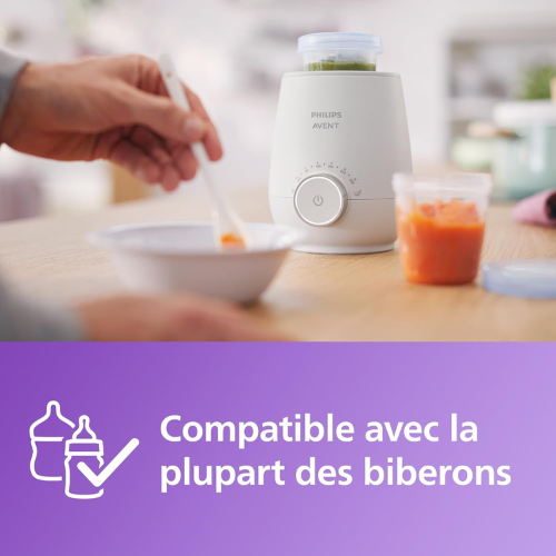 Chauffe‑Biberon Premium Rapide