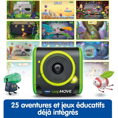 Console Éducative pour Enfants avec Jeux Interactifs en Mouvement