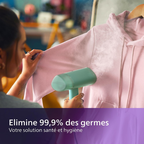 Défroisseur Compact à Main pour un Repassage Rapide et Facile