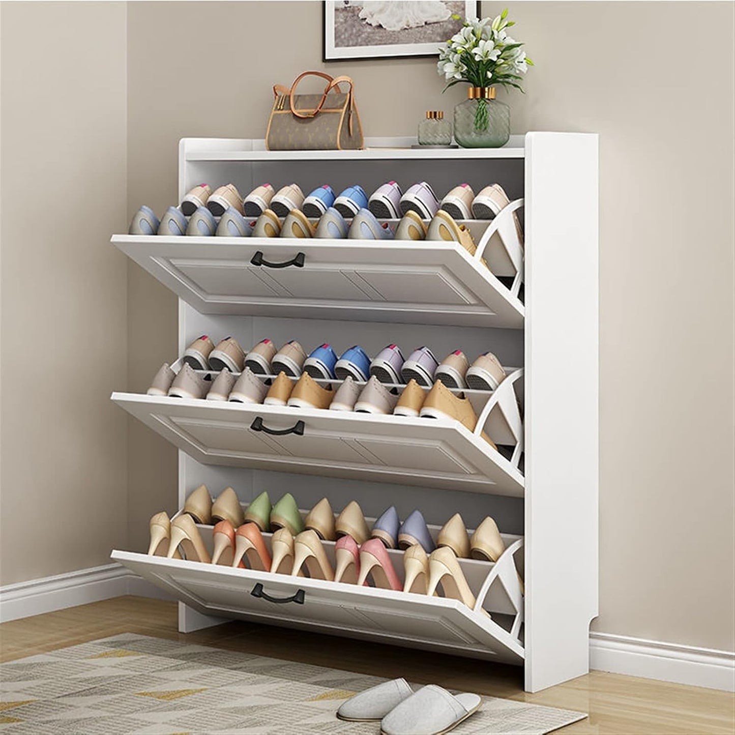 Lumen Armoire à chaussures encastrée