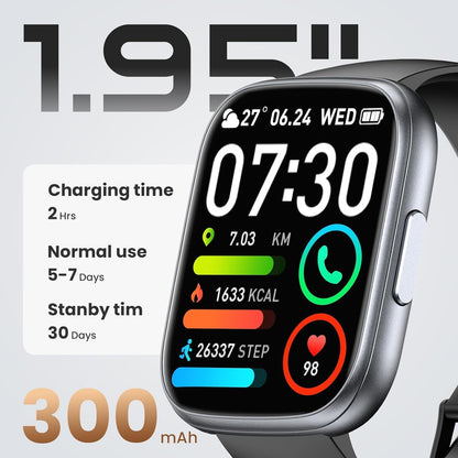 SmartWatch – Montre connectée multifonction avec appels Bluetooth et suivi santé
