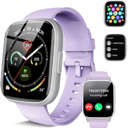 SmartWatch – Montre connectée multifonction avec appels Bluetooth et suivi santé