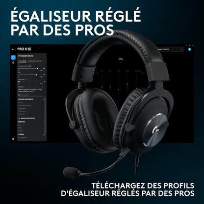 Casque Gaming Filaire Premium avec Audio Professionnel