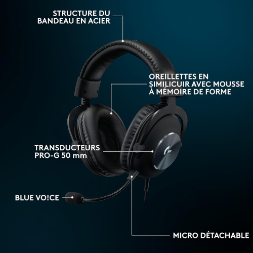 Casque Gaming Filaire Premium avec Audio Professionnel