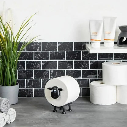 Lot de 3 Supports à Papier Toilette Fun Mouton