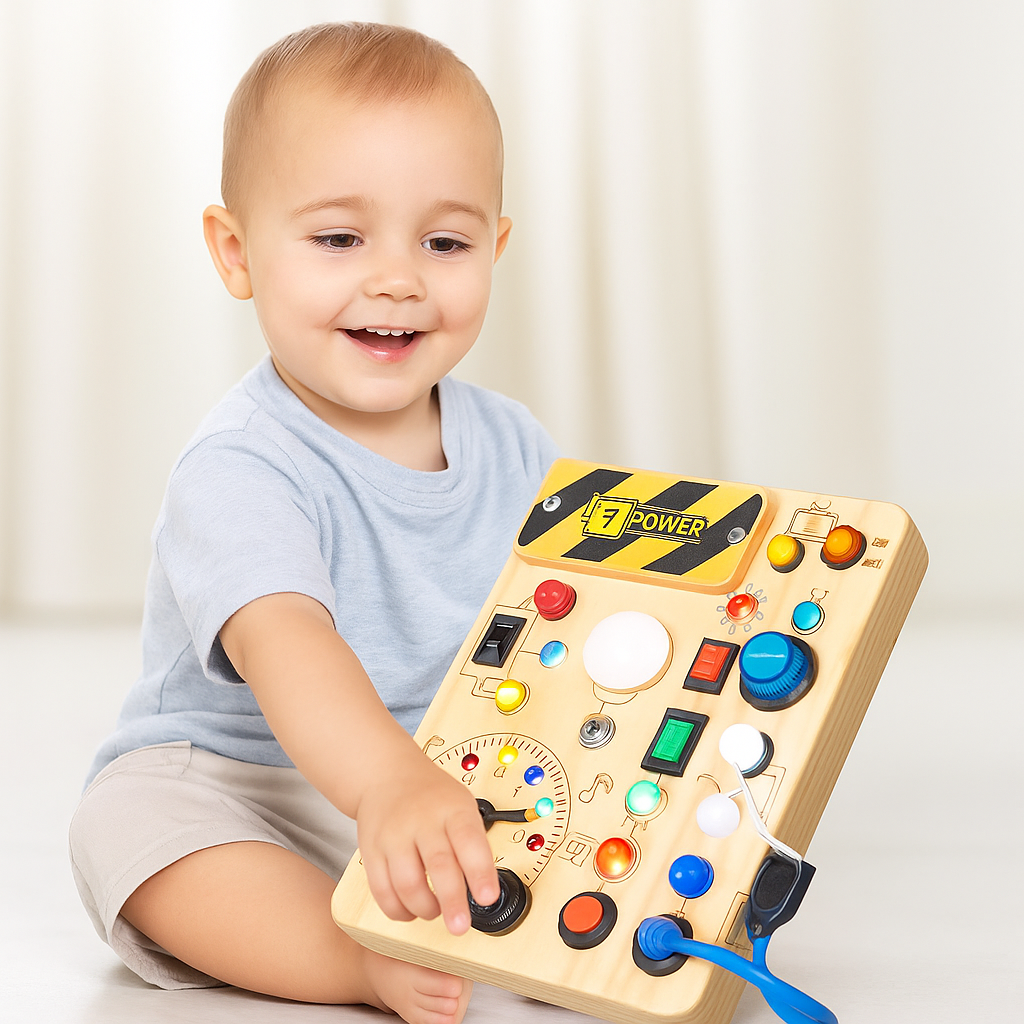 Montessori - Plateau de jeu pour des enfants joyeux et curieux