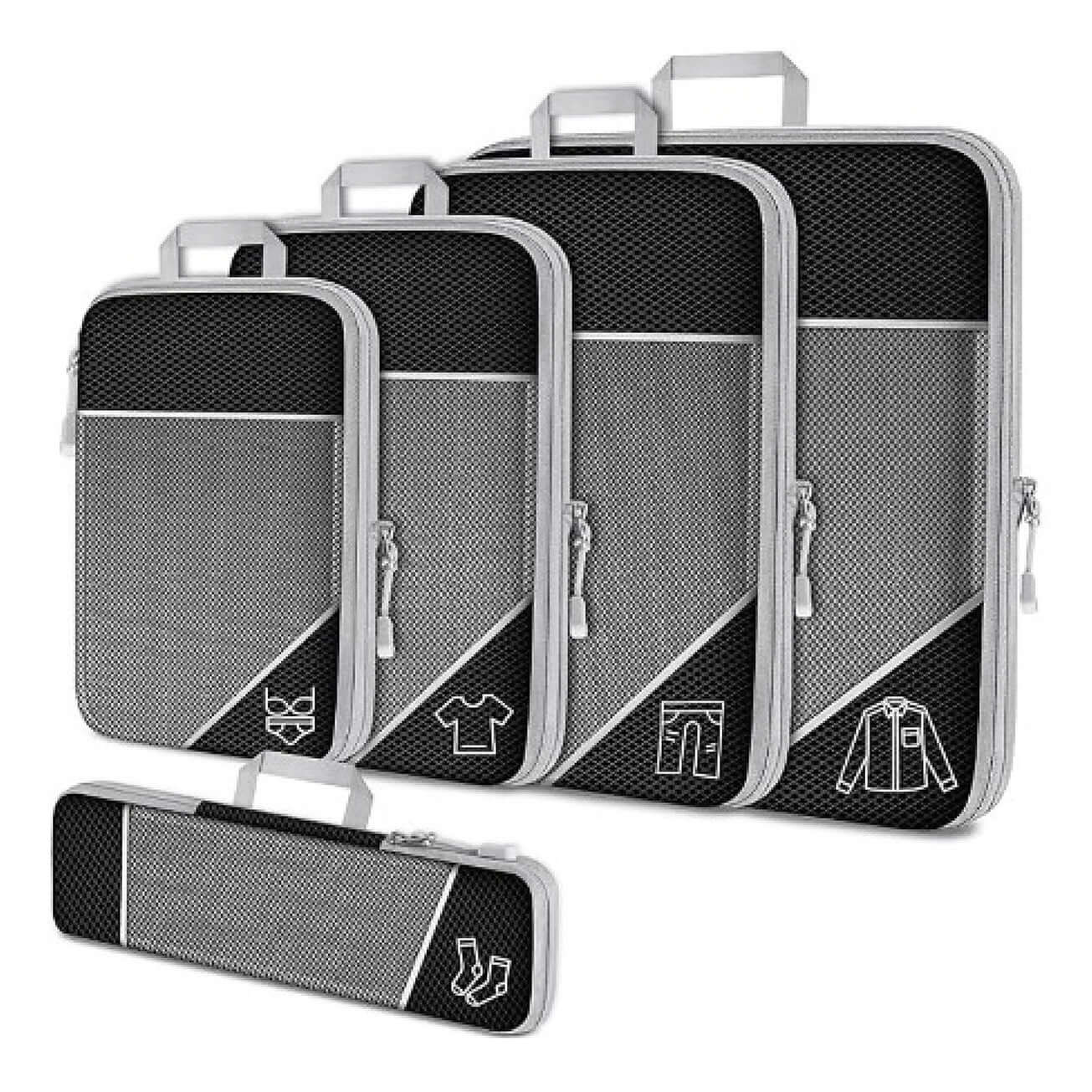 Packzy - Pack de 5 Cubes de compression