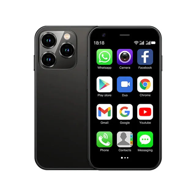 Mini smartphone | Pour petits et grands (+ COQUE GRATUITE)
