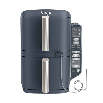 Friteuse à air chaud Ninja Double Stack XL à 2 niveaux avec système de cuisson intelligent 9,5 L Cyber Space
