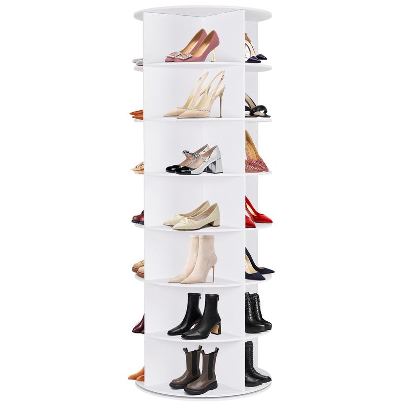 Lumen: Étagère à chaussures pivotante à 360°