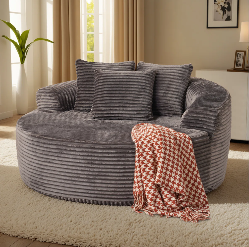 Lumen: Chaise ronde en mousse