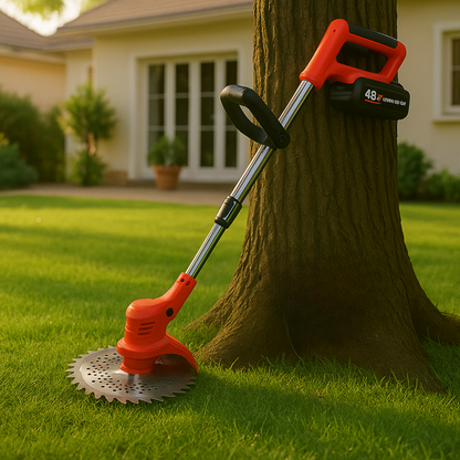 D80 PRO Débroussailleuse Sans Fil Haute Puissance – Coupe d'Herbe, Buissons et Branches Épaisses