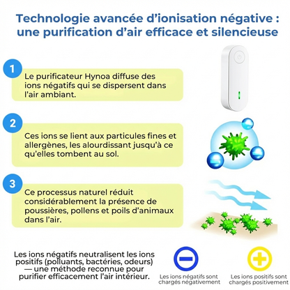 Purificateur ionique Anti-Allergènes