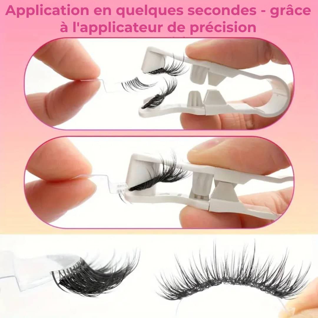 Lumoshe - Faux cils magnétiques et duveteux