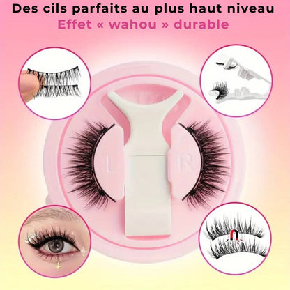 Lumoshe - Faux cils magnétiques et duveteux