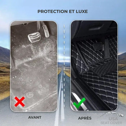 ShieldMats® Tapis et revêtements durables et universels pour voitures, SUV et camionnettes. (Kit complet avant et arrière)