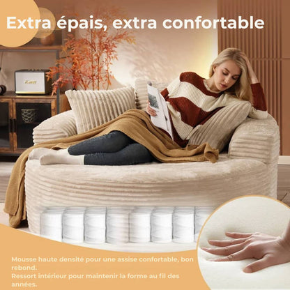 Lumen: Chaise ronde en mousse