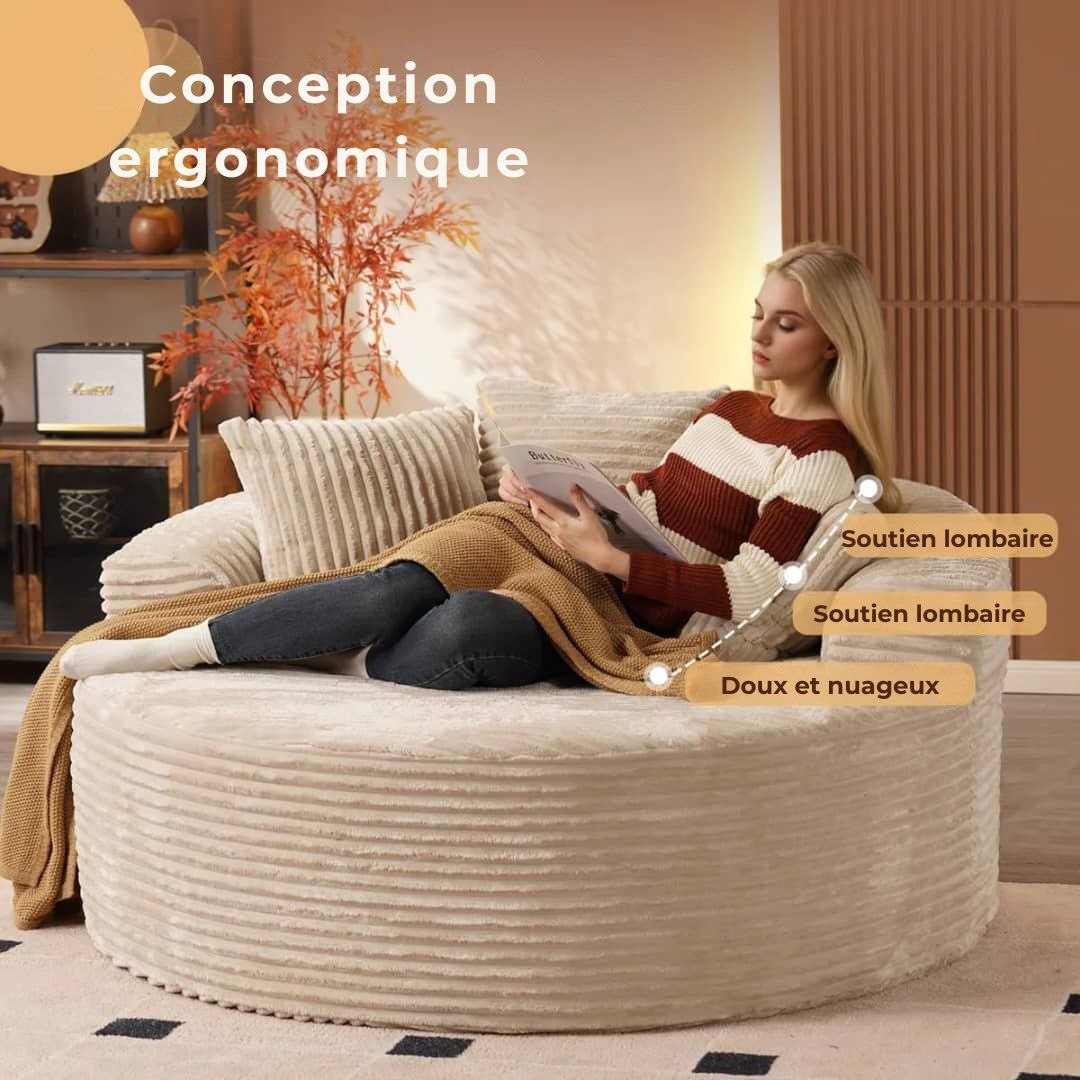 Lumen: Chaise ronde en mousse