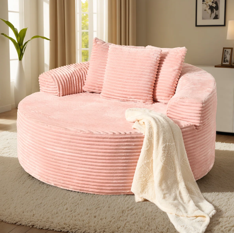 Lumen: Chaise ronde en mousse